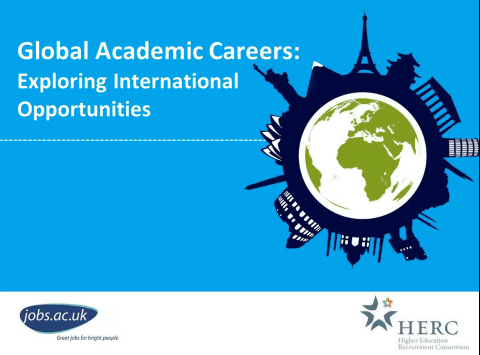 HERC Webinar recording - Global Academic Careers - Exploring International Opportunities