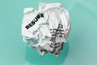 resume crumpled