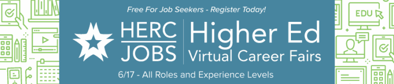 HERC Jobs Virtual Career Fair Banner - June 17 All Roles and Experience Levels