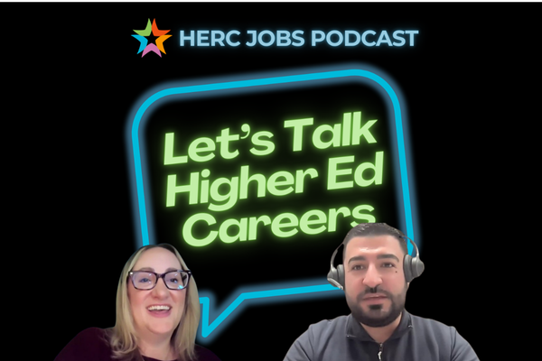 Let's Talk Higher Ed Careers Episode 3 Cover
