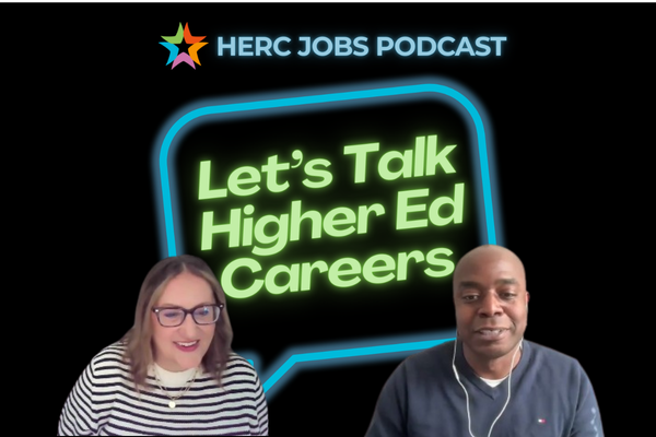 Let's Talk Higher Ed Careers Episode 4 Cover