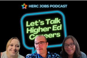 Let's Talk Higher Ed Careers Episode 7 Cover