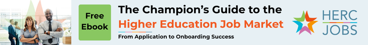 Free Ebook: The Champions Guide to the Higher Education Job Market: From Application to Onboarding Success