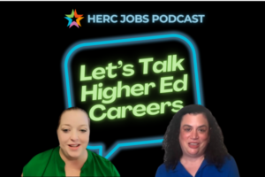 Let's Talk Higher Ed Careers Episode 8 Cover